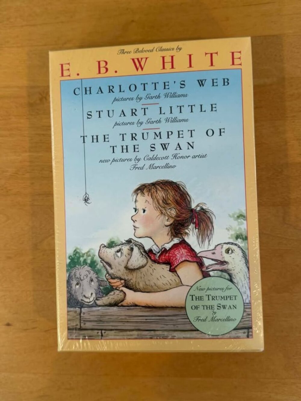 E.B. White book box set (Charlotte's Web, Stuart Little...)